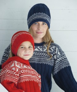 Ubranie w norweskie wzory